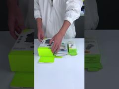 प्रीमियम कार्डबोर्ड पैकेज बॉक्स चमकदार यूवी प्रिंटिंग बॉक्स कार चार्जिंग फोल्डेबल पैकेजिंग बॉक्स