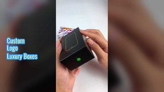 लक्जरी उपहार बॉक्स कस्टम लोगो फोल्डेबल चुंबकीय क्लोजर